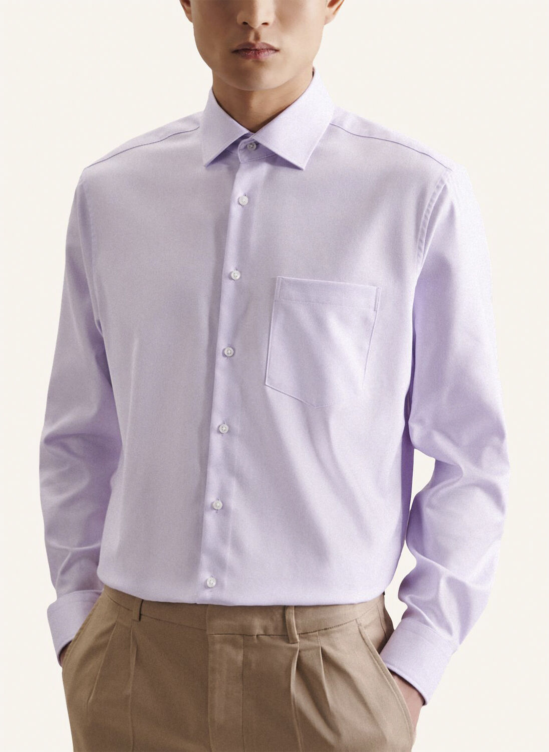 Business Shirt Regular Long sleeve Kent-Collar Uni