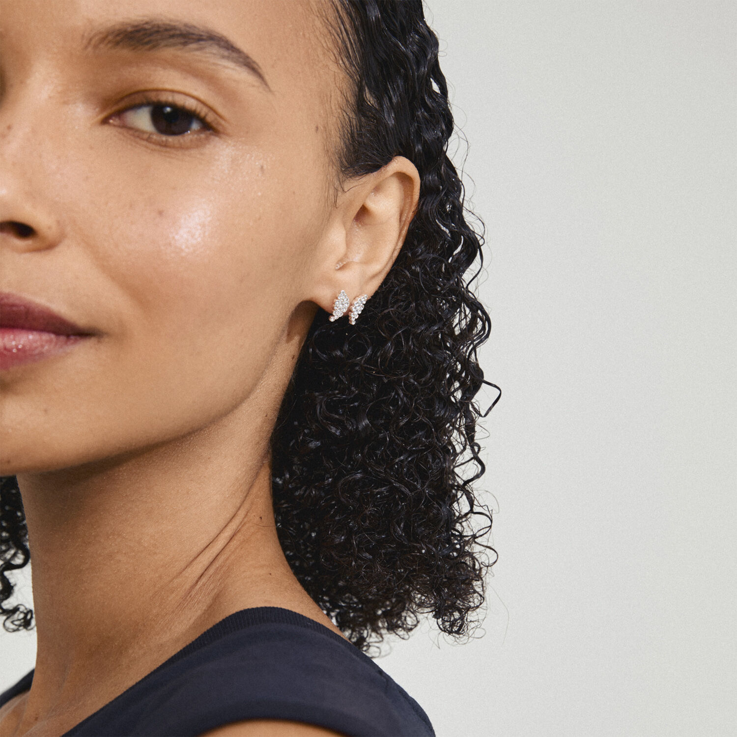 BERENIKE earrings silver-plated