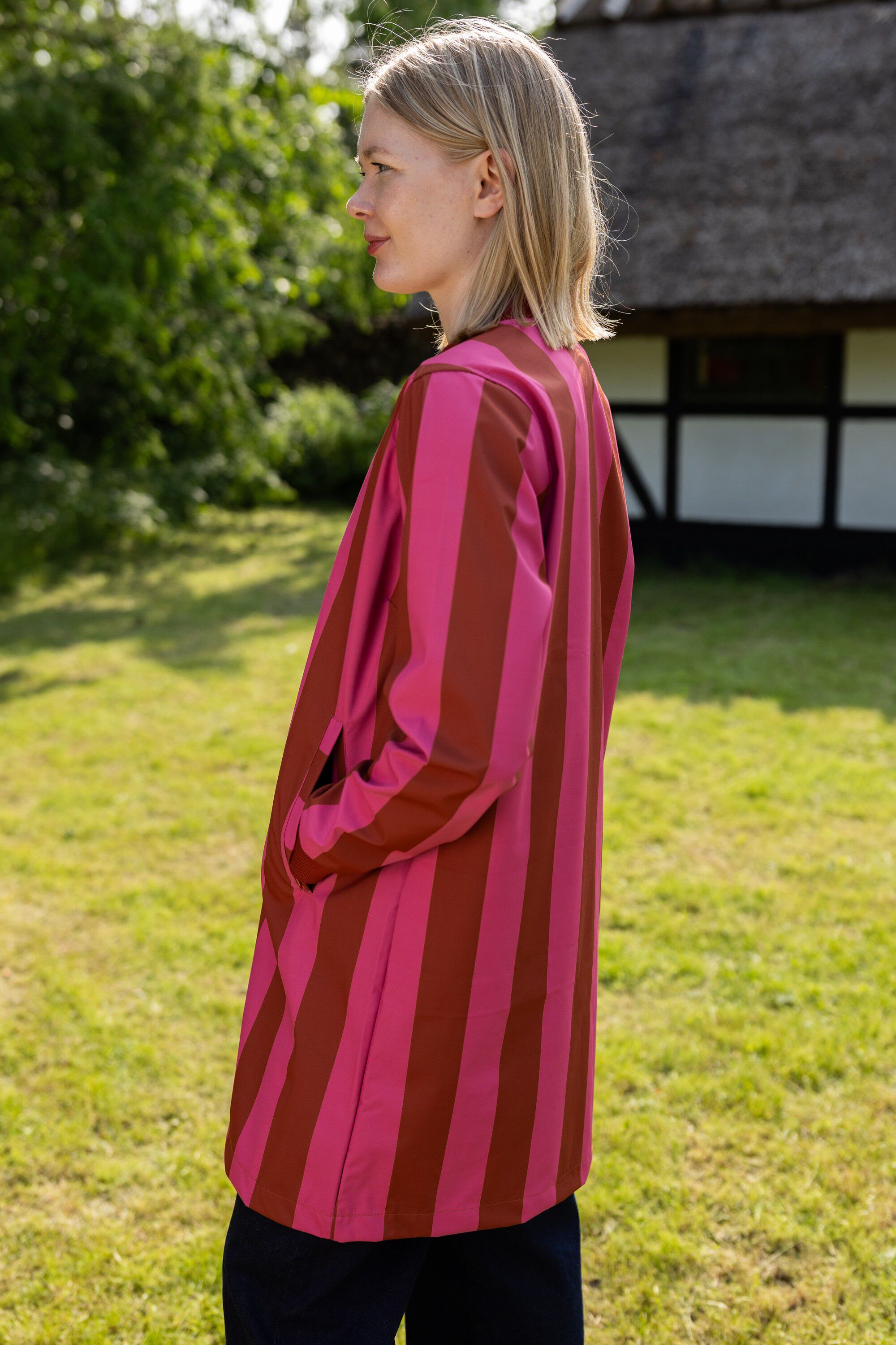 Danamalienborg Brushed Shell Jacket Chili/Soft Cherry