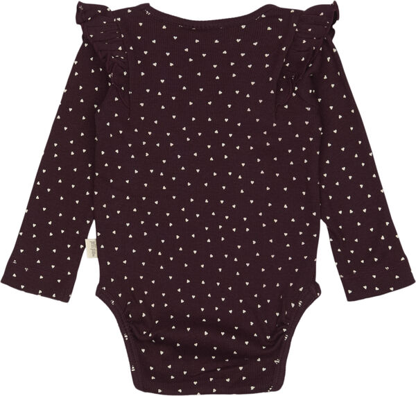 Body L/S Frill Modal heart