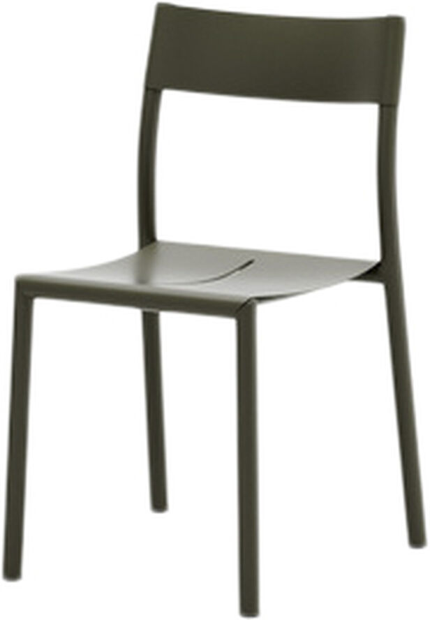 May Chair, Outdoor, Steel, Dark Green