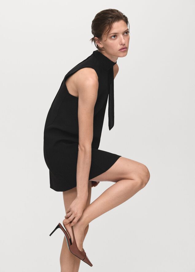 Bow short dress
