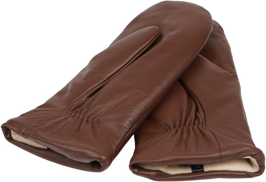 RAVENNA - FINE LEATHER MITTENS W/ FLEECE LINING