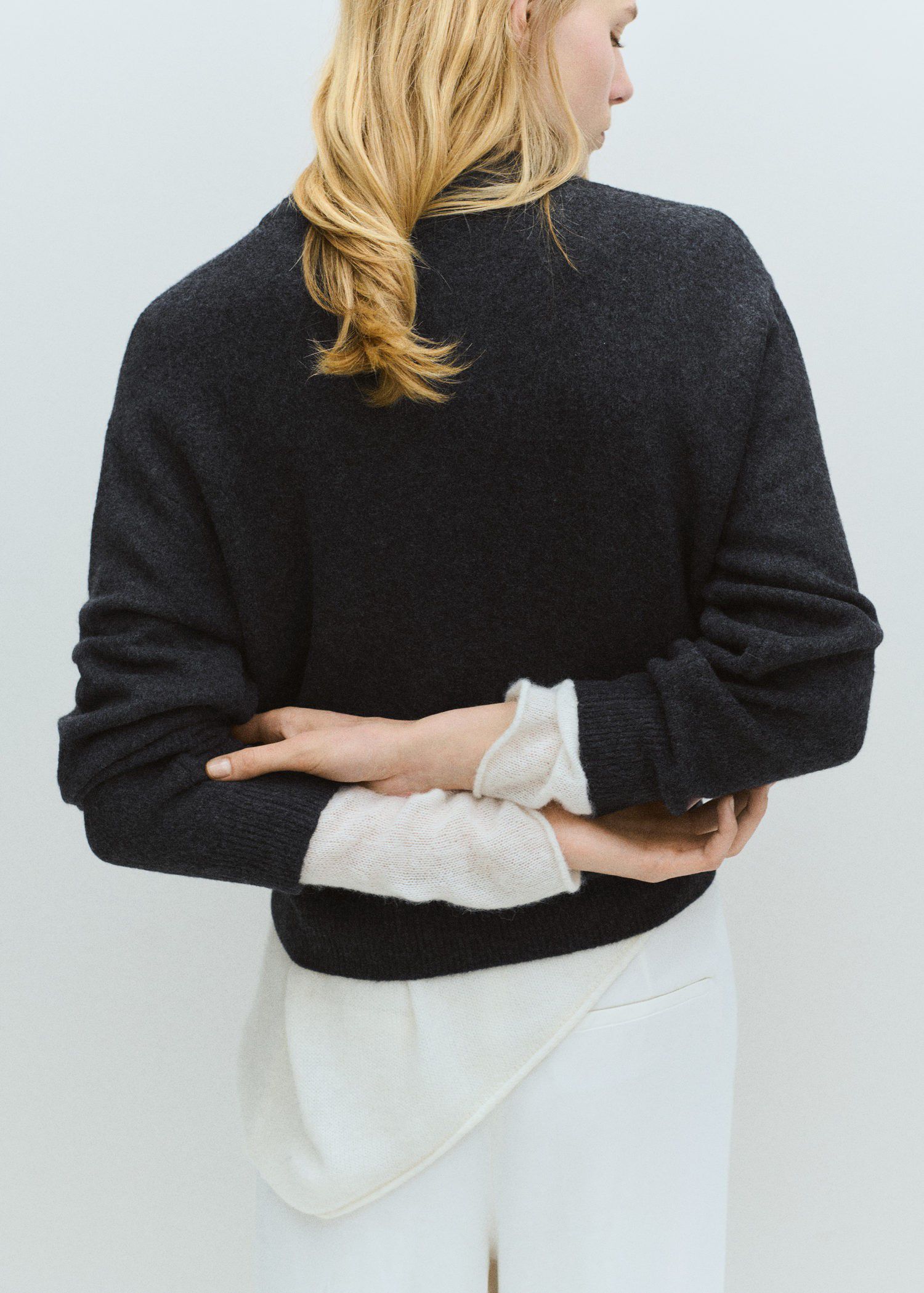 Medium-knit sweater