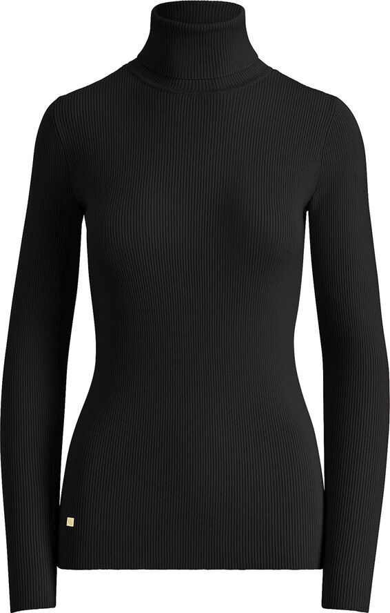 Ribbed Turtleneck Sweater