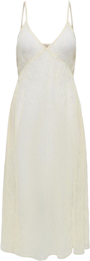 ONLMELLI PLISSE LACE STRAP DRESS WV