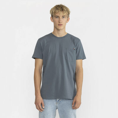 A regular fit round neck t-shirt made in organic cotton and