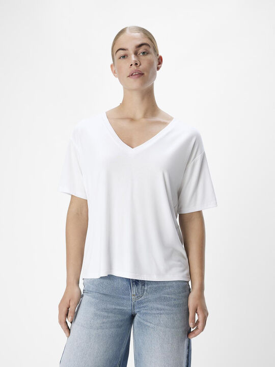 OBJANNIE RE S/S V-NECK TOP NOOS