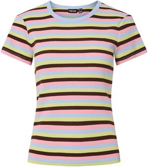 PCMAY SS STRIPED TEE JRS BC