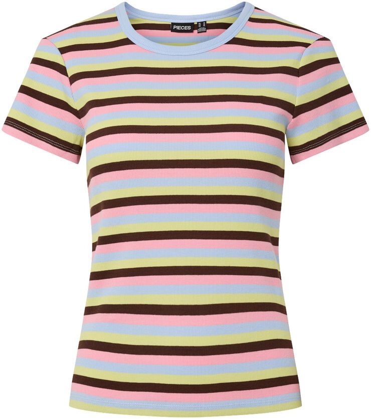 PCMAY SS STRIPED TEE JRS BC