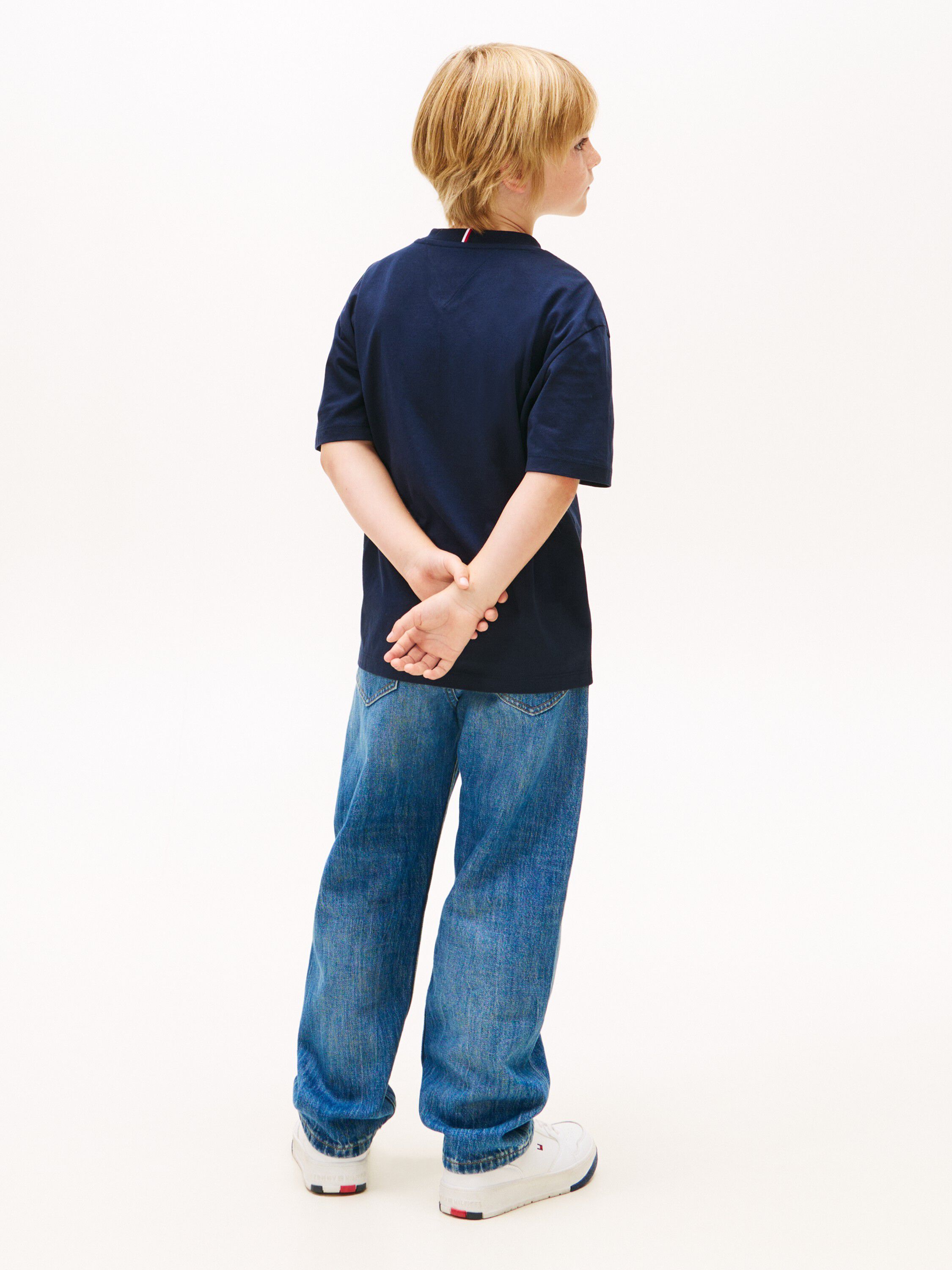 Heritage Flag Print Jersey T-Shirt