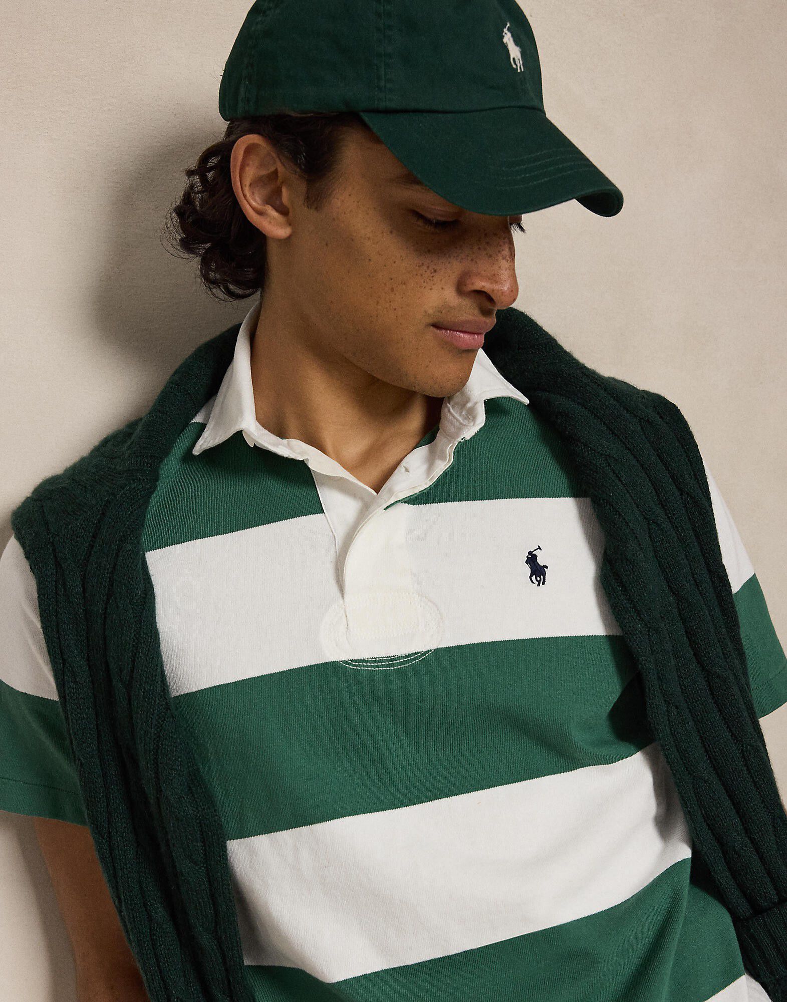 Classic Fit Short-Sleeve Rugby Shirt