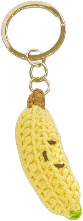 keyhanger gul h&aelig;klet banan
