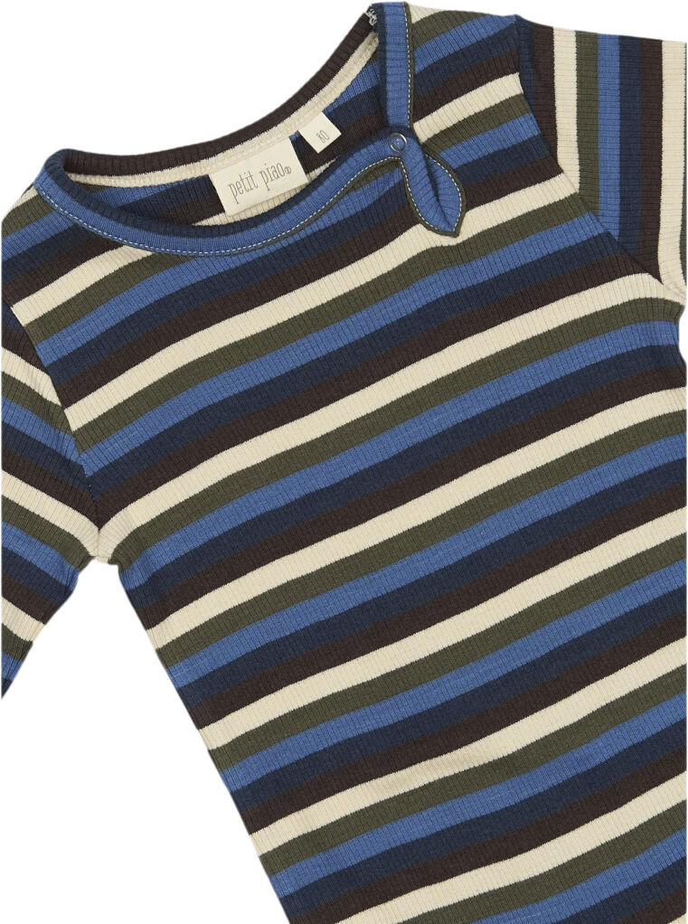 Body L/S Modal Multi Striped