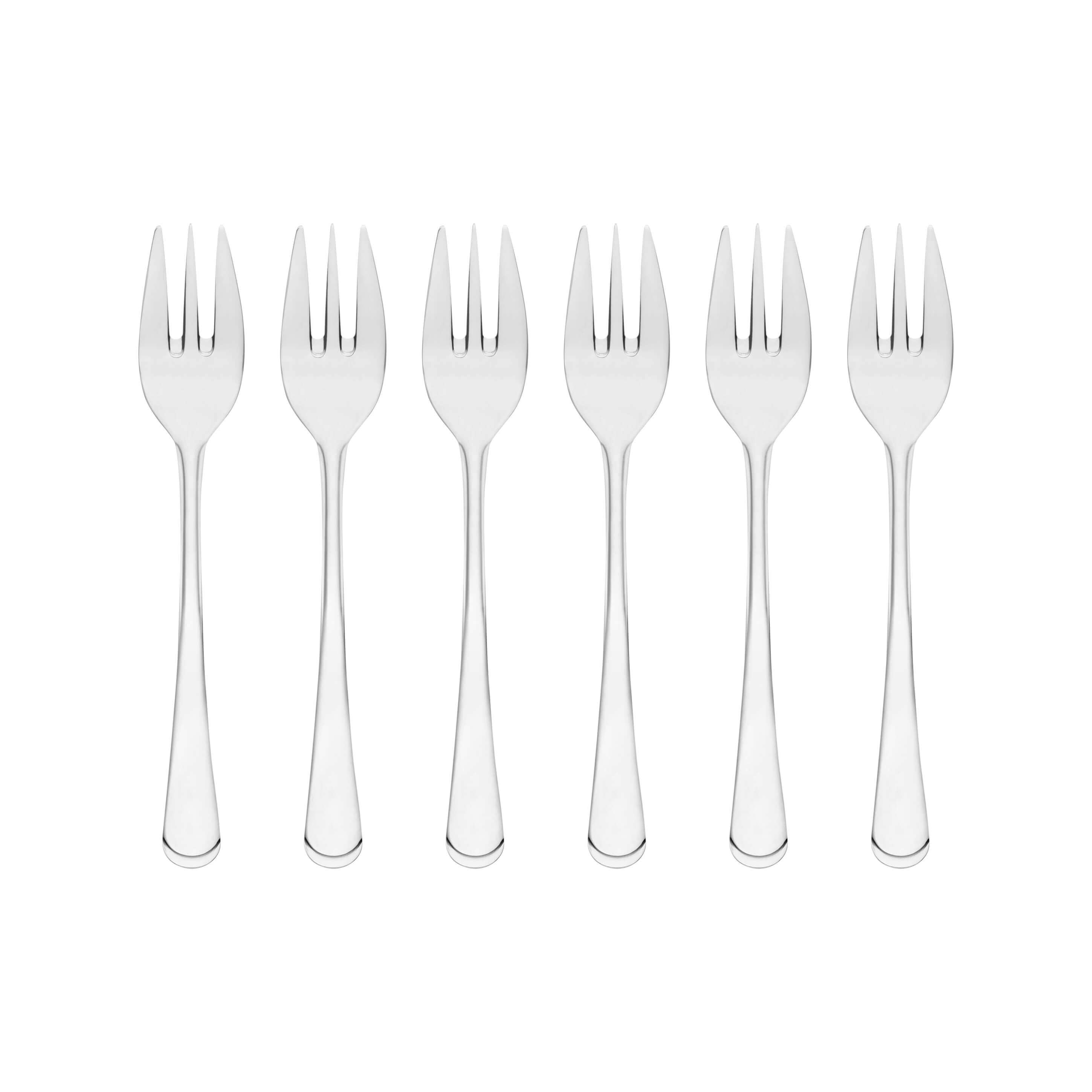 Jessica Set med taartgafflar 6 Polerad