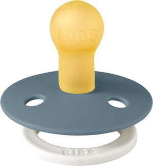 BIBS Pacifier Colour Latex Size 1 Petrol GLOW