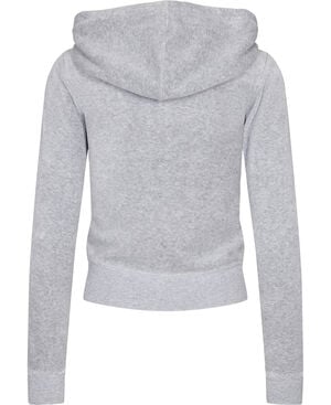 Robertson Classic Velour Zip Trough Hoodie