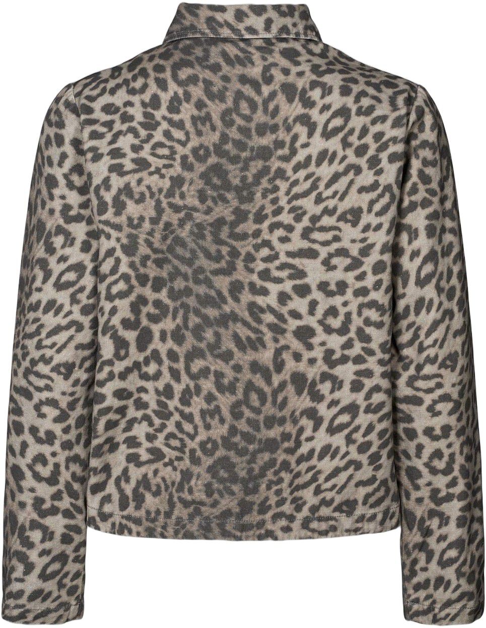 Leopard print short jacket - Aleksa