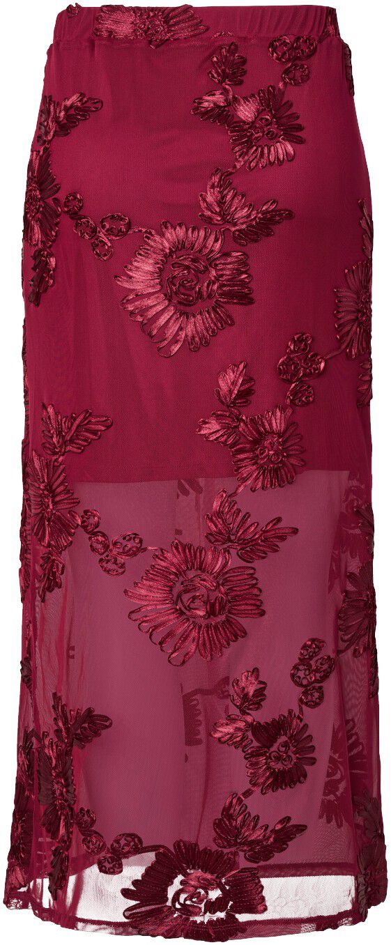 PCOFFIA HW MIDI SKIRT JRS D2D