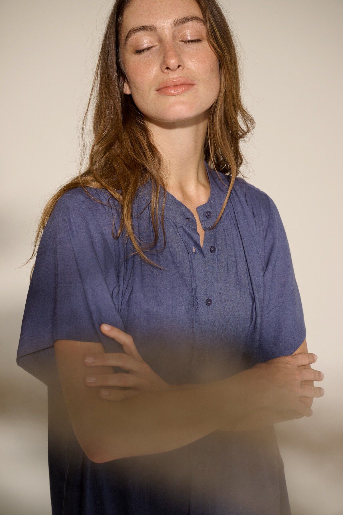 june shirtdress linen