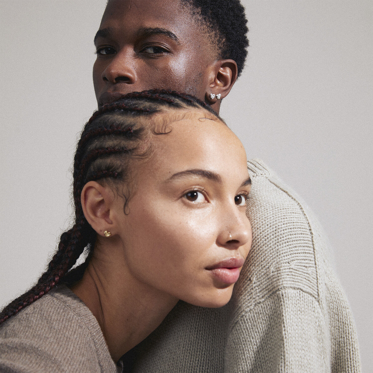 ARLET recycled earrings silver-plated