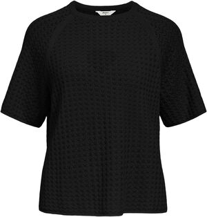 OBJESTER 2/4 NEW KNIT PATTERN TOP D