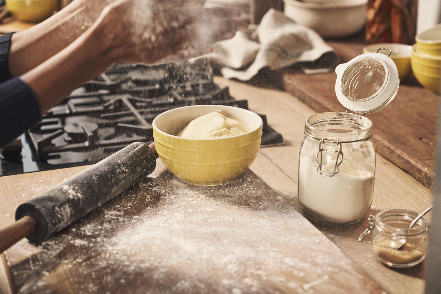 Dough roller 45 Svart SpeForm