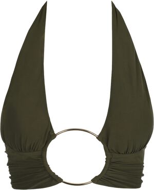 Lita padded triangle bikini top