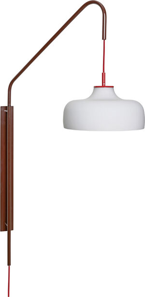 Current V&aelig;glampe R&oslash;d/R&oslash;dbrun