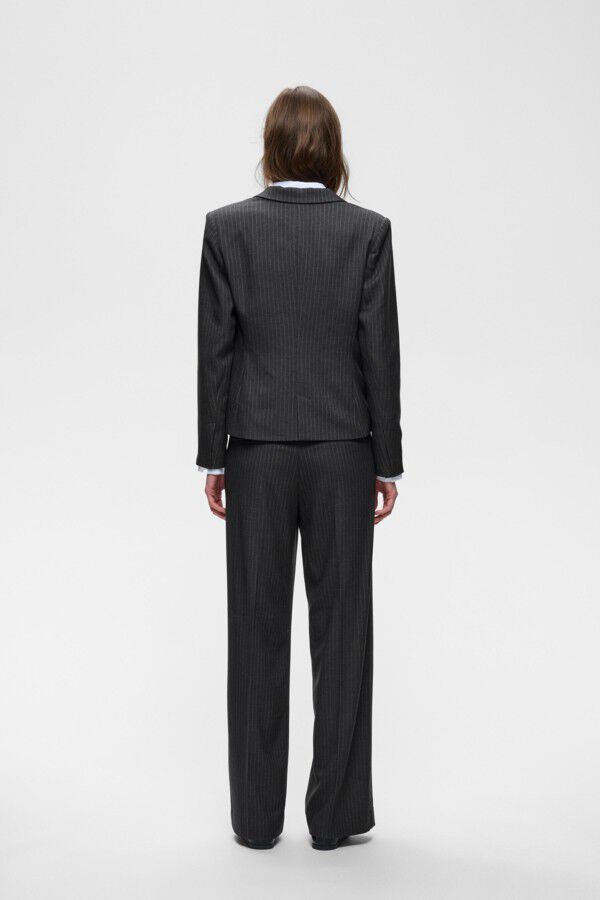 YuktaIW Pinstripe Blazer