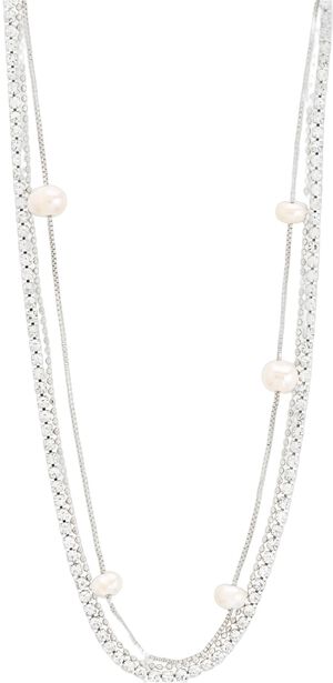 STARLIGHT necklace 3-in-1 silver-plated