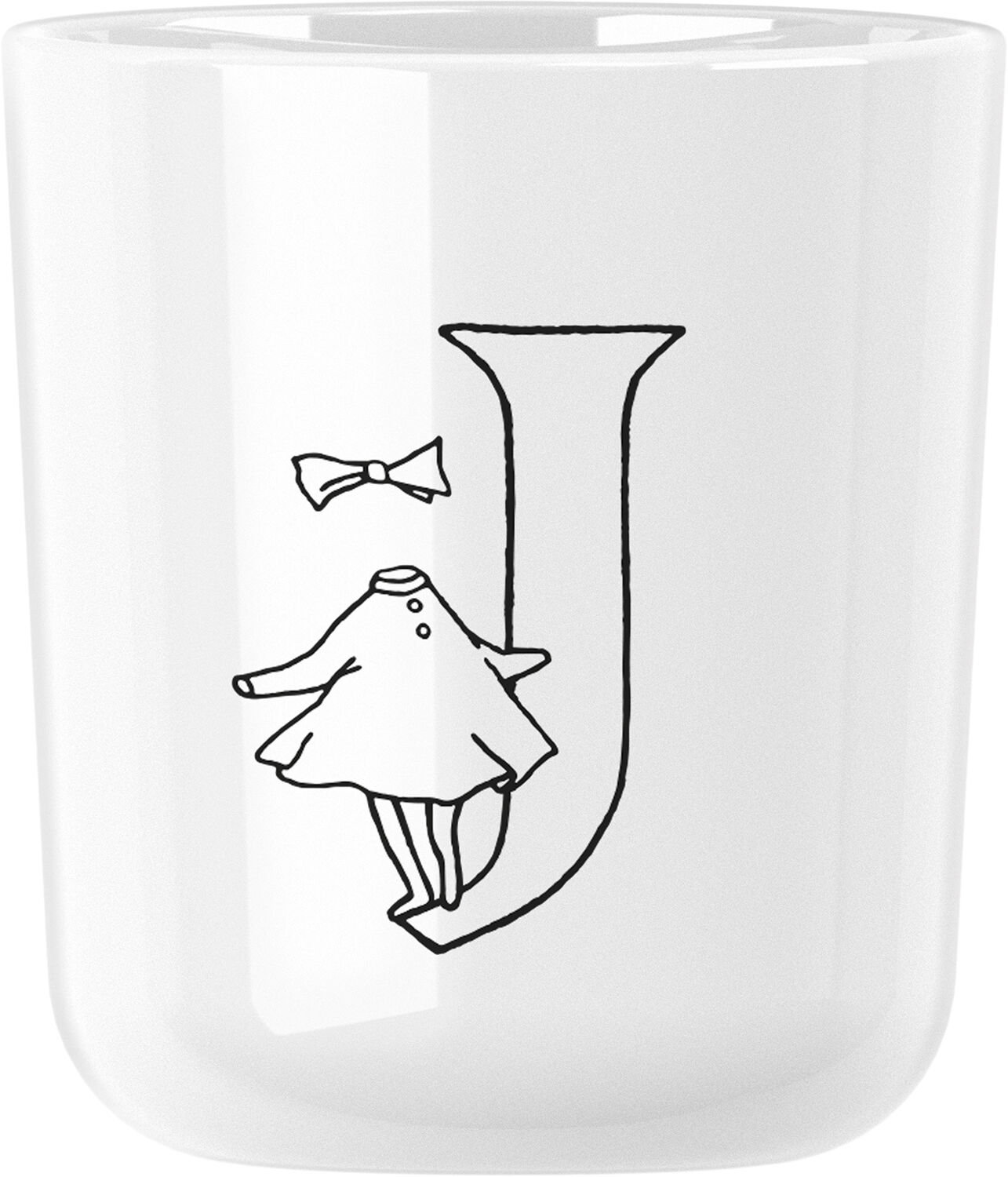 Moomin ABC mugg - C 0.2 l. Moomin white