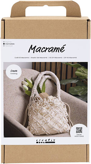 DIY Kit Macramé, Taske