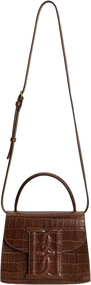 Ramil axelväska i läder