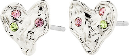 RYAN heart earrings silver-plated