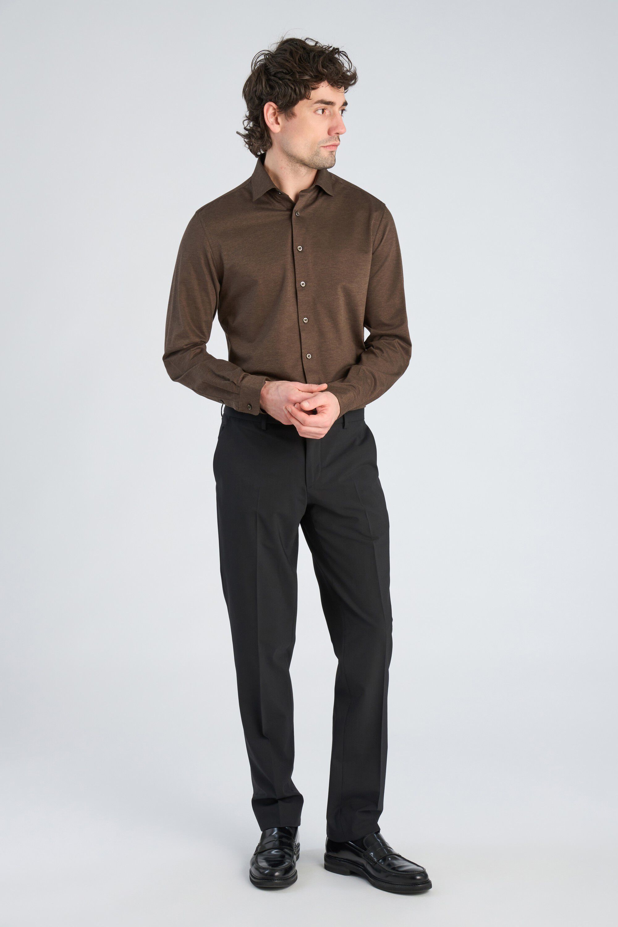 Superflex knitted shirt L/S