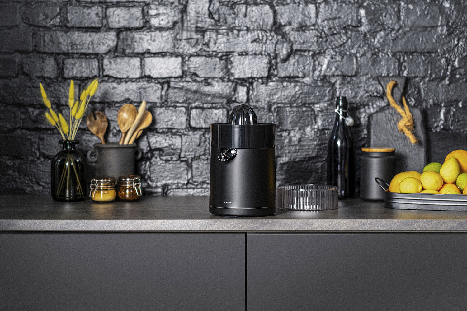 Enfinigy Citrusfruktpress Svart