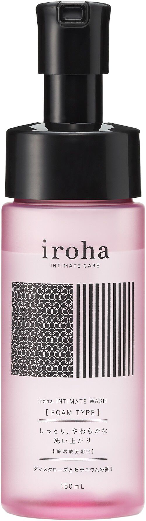 iroha INTIMATE WASH Damask Rose and Geranium
