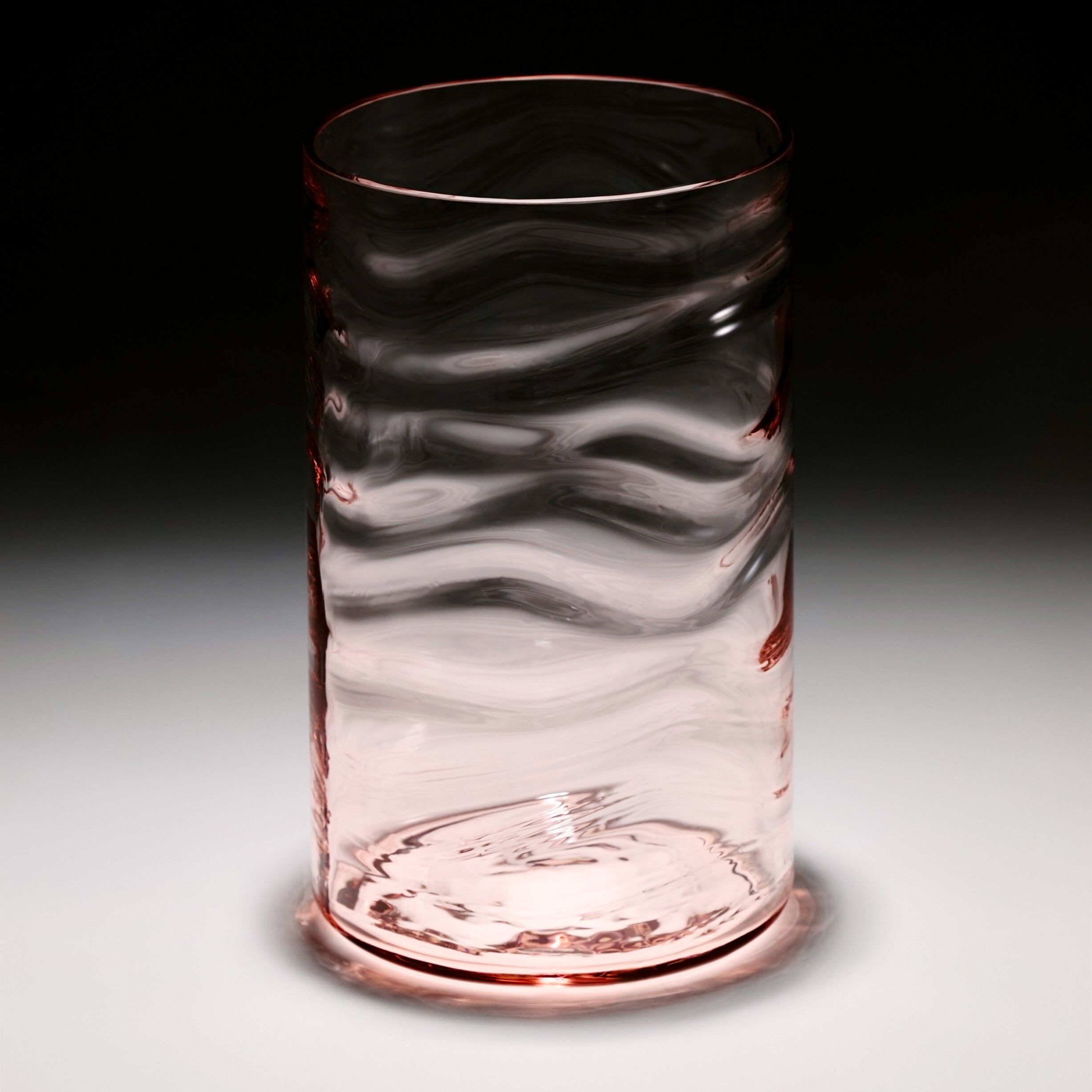 Unda vase 250mm dawn