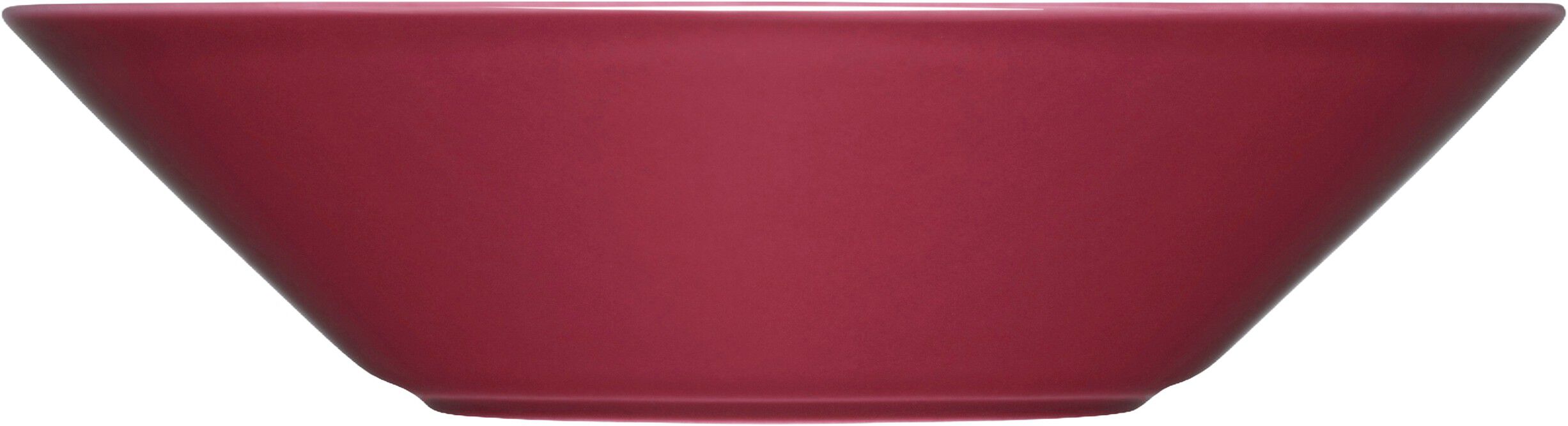 Teema plate deep 21cm cherry