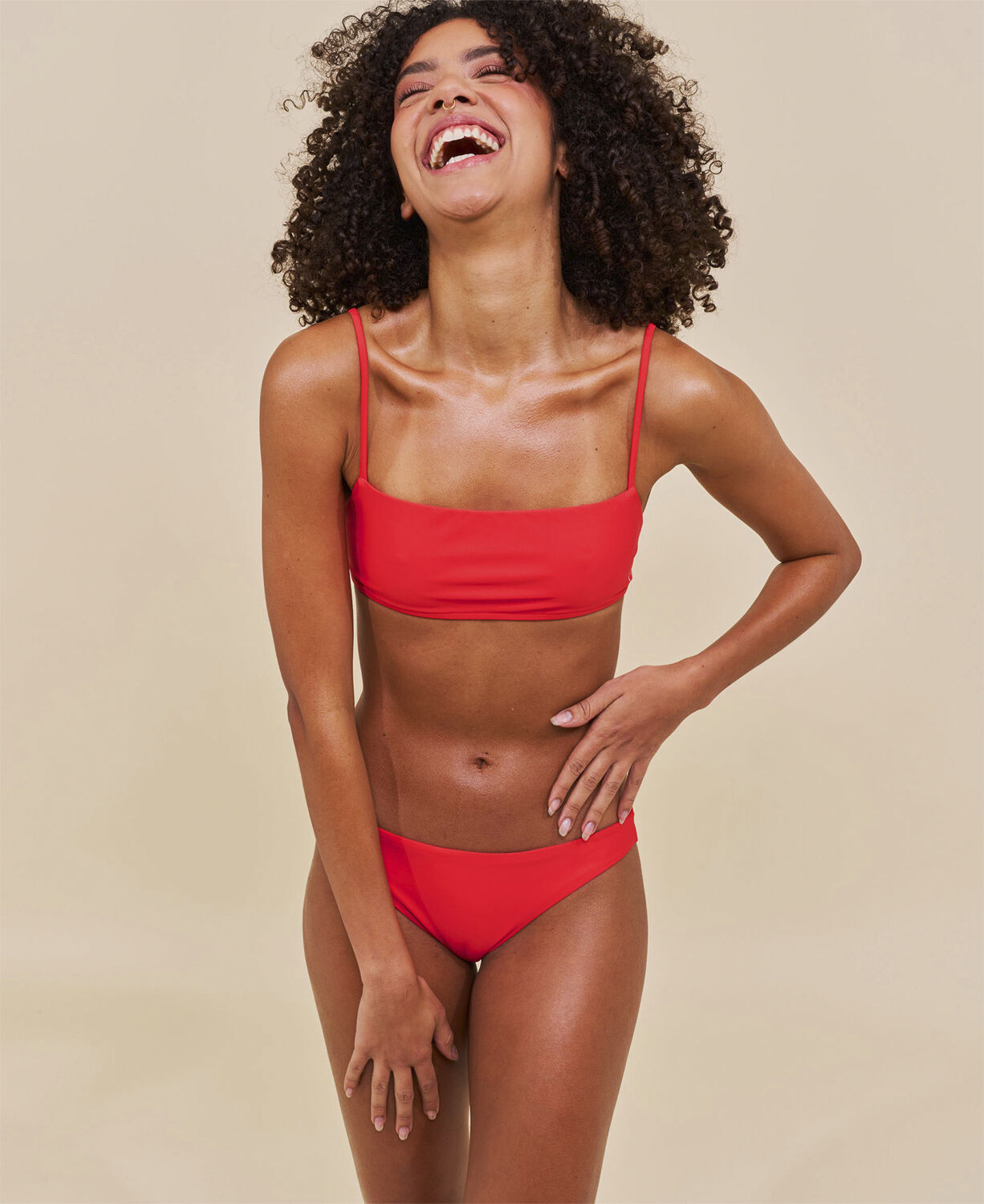 Sanur bandeau bikini topp