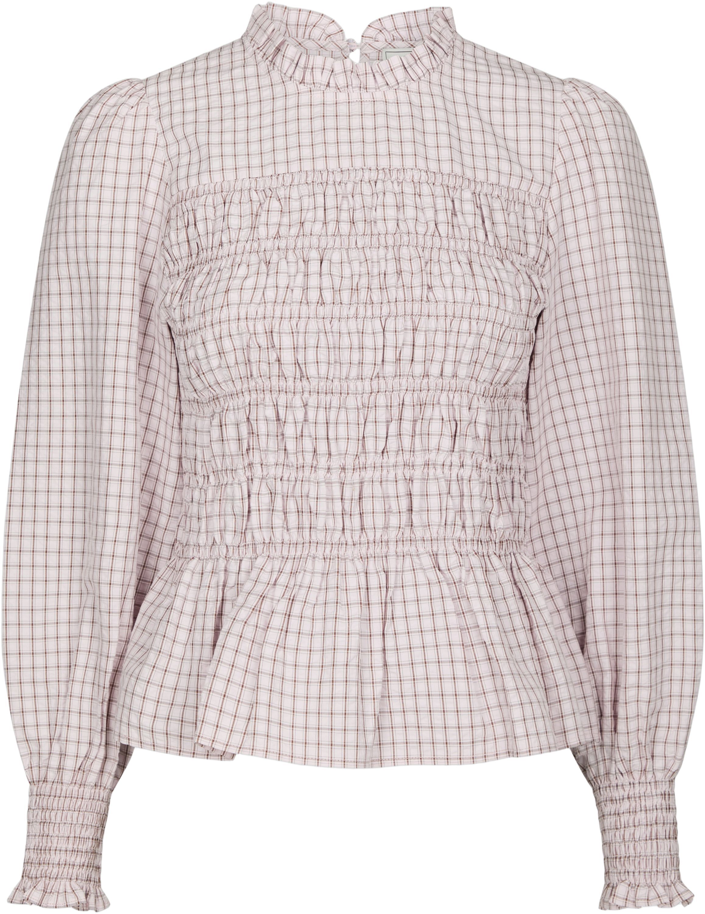 Possa Mini Check Blouse