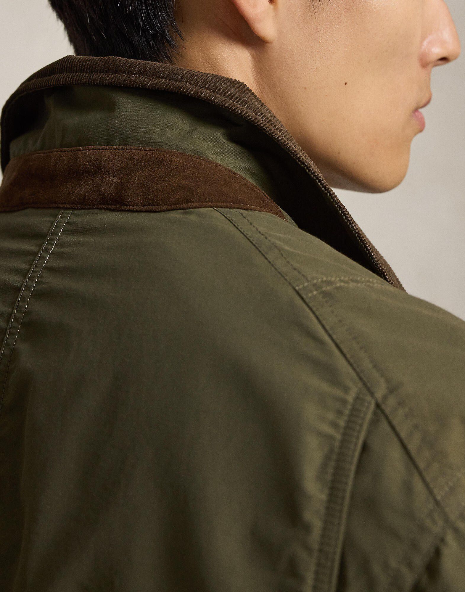 COTTON NYLON PW-WVN-JACKET