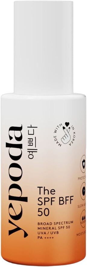 The SPF BFF (50) - UVA/UVB tonad mineralisk solskyddskräm SPF 50 PA+++