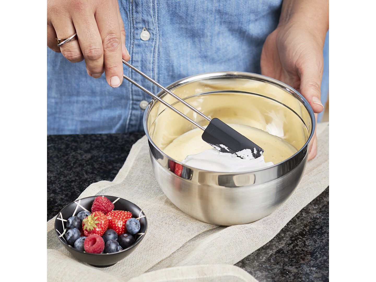 Sk&aring;l 3,1 liter 20 x 12,5 cm St&aring;l