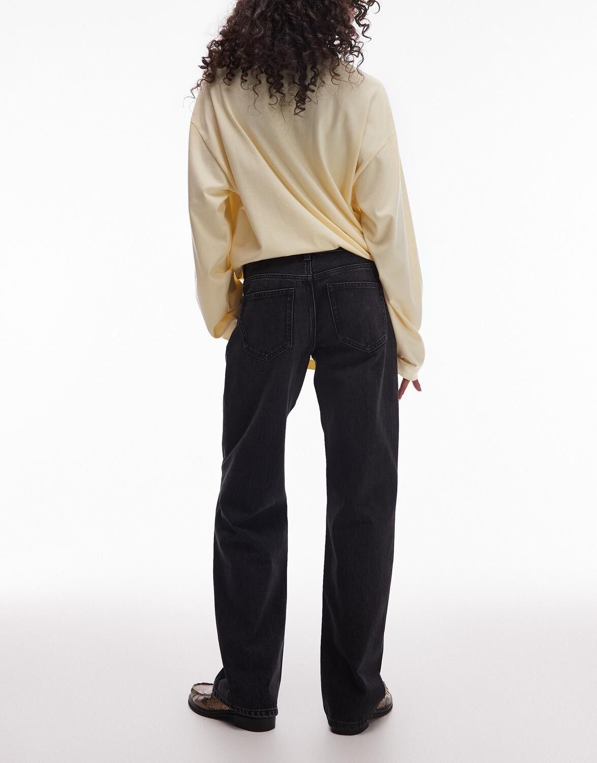 Tsember Lr Wide Dnm Jeans Blw Noos