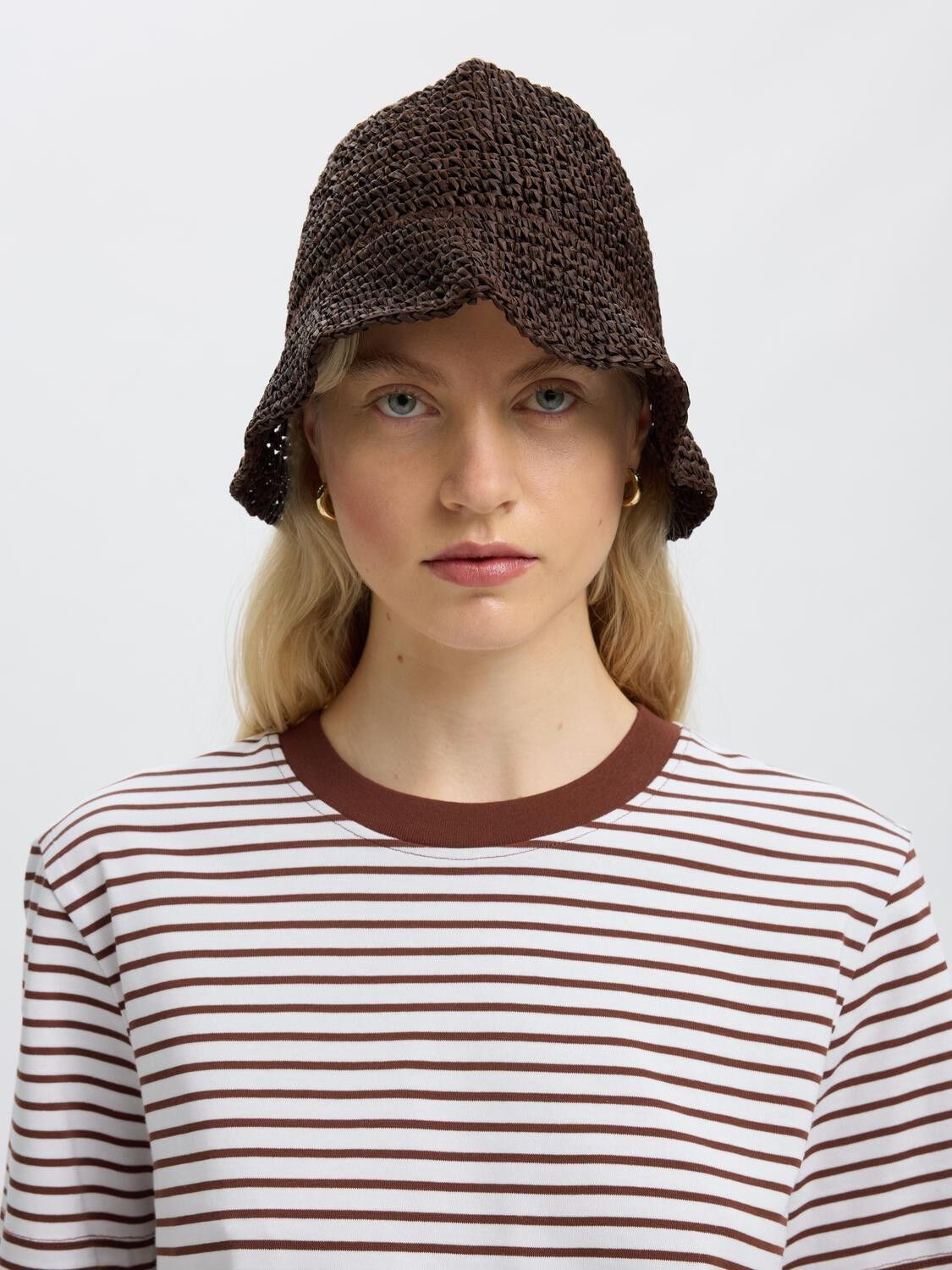 Slwessential Ss Striped Boxy Tee Noos