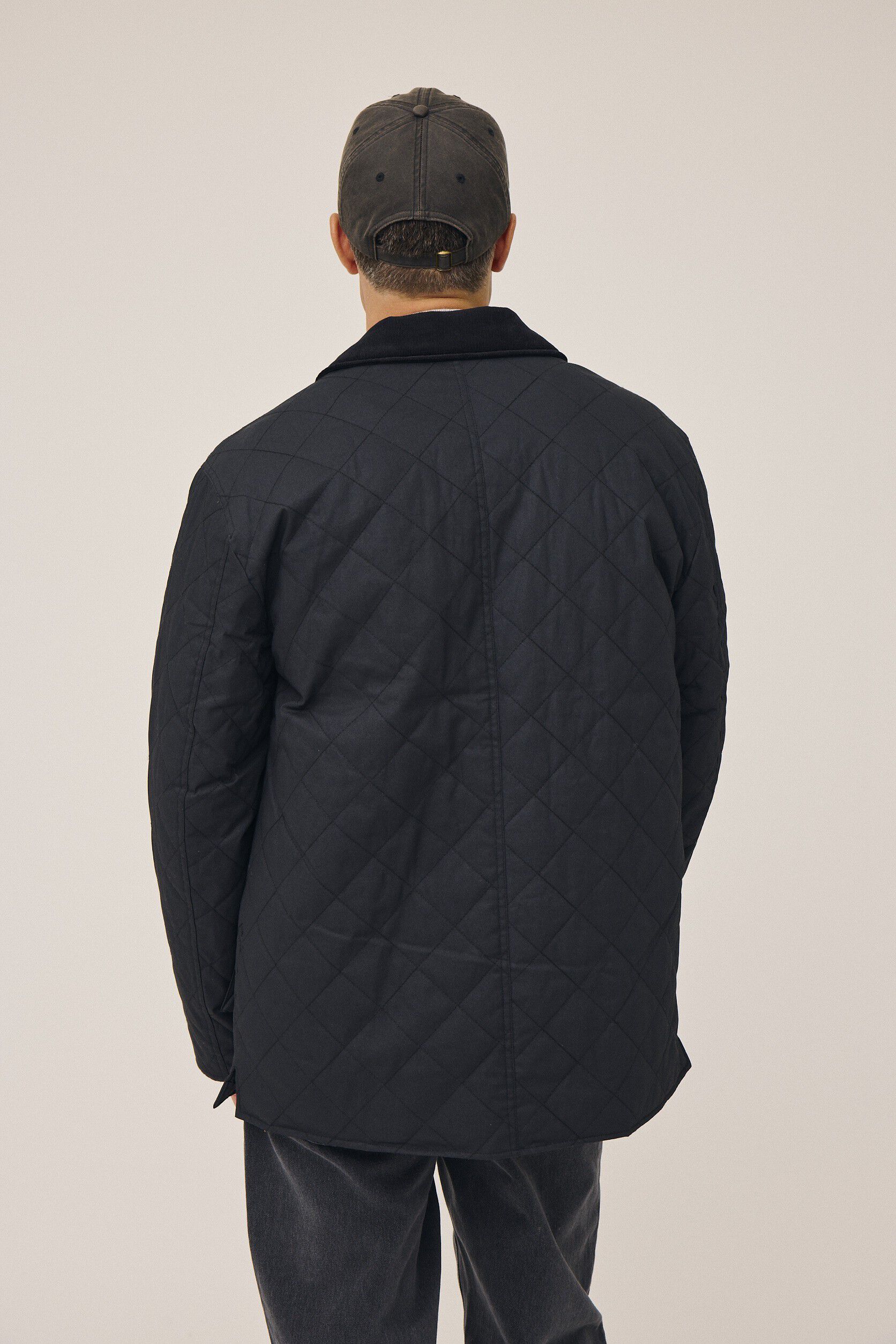 Emerson 4 Coated quiltet jakke - GRS