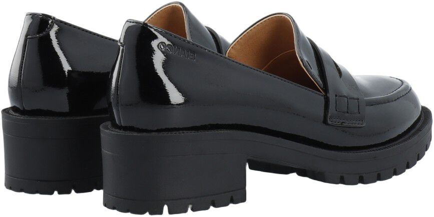 BIAPEARL Simple Penny Loafer Patent Aquarius