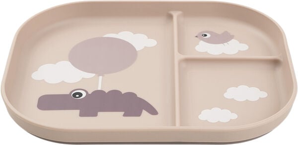 Foodie inddelt tallerken Happy clouds Pudder